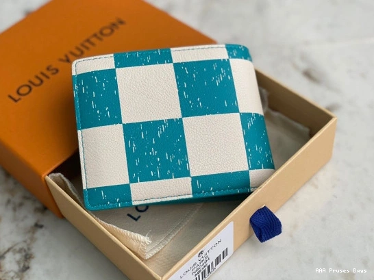 AAA Pruses Bags VUITTON MULTIPLE WALLET LOUIS 0712